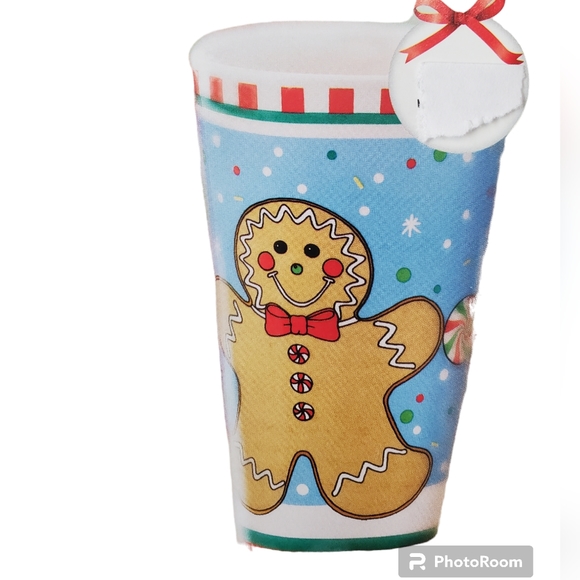 2 Gingerbread Mugs New Celebrating Home Stoneware Microwave Dishwasher Safe - Picture 9 of 9